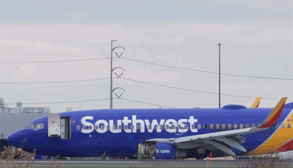 Southwest Airlines Has Two Consecutive Days of Safety Accidents